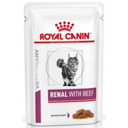 ROYAL CANIN RENAL CAT WOŁOWINA SASZETKA 85G